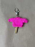 Hand-Knit Sweater Key Cover | Mini Knit Key Cozy