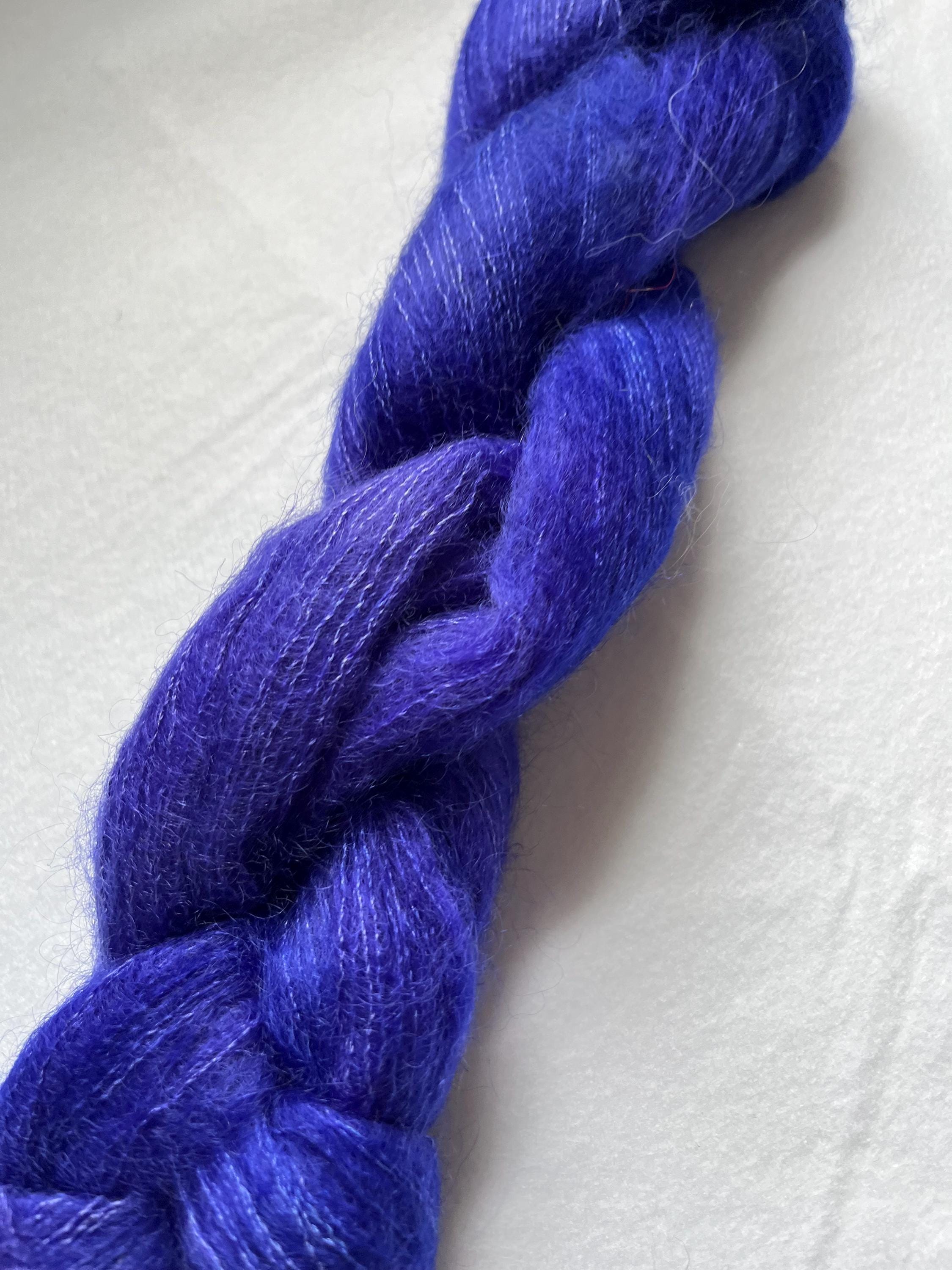 Hand-Dyed Yarn | Violet Hour | Multiple Bases | Deep Violet Tonal | Fingering & Lace Weight