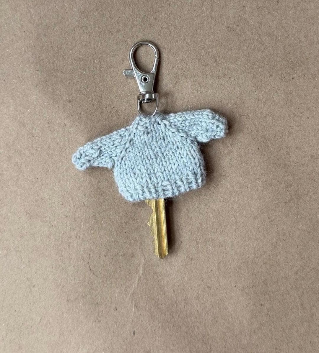 Hand-Knit Sweater Key Cover | Mini Knit Key Cozy