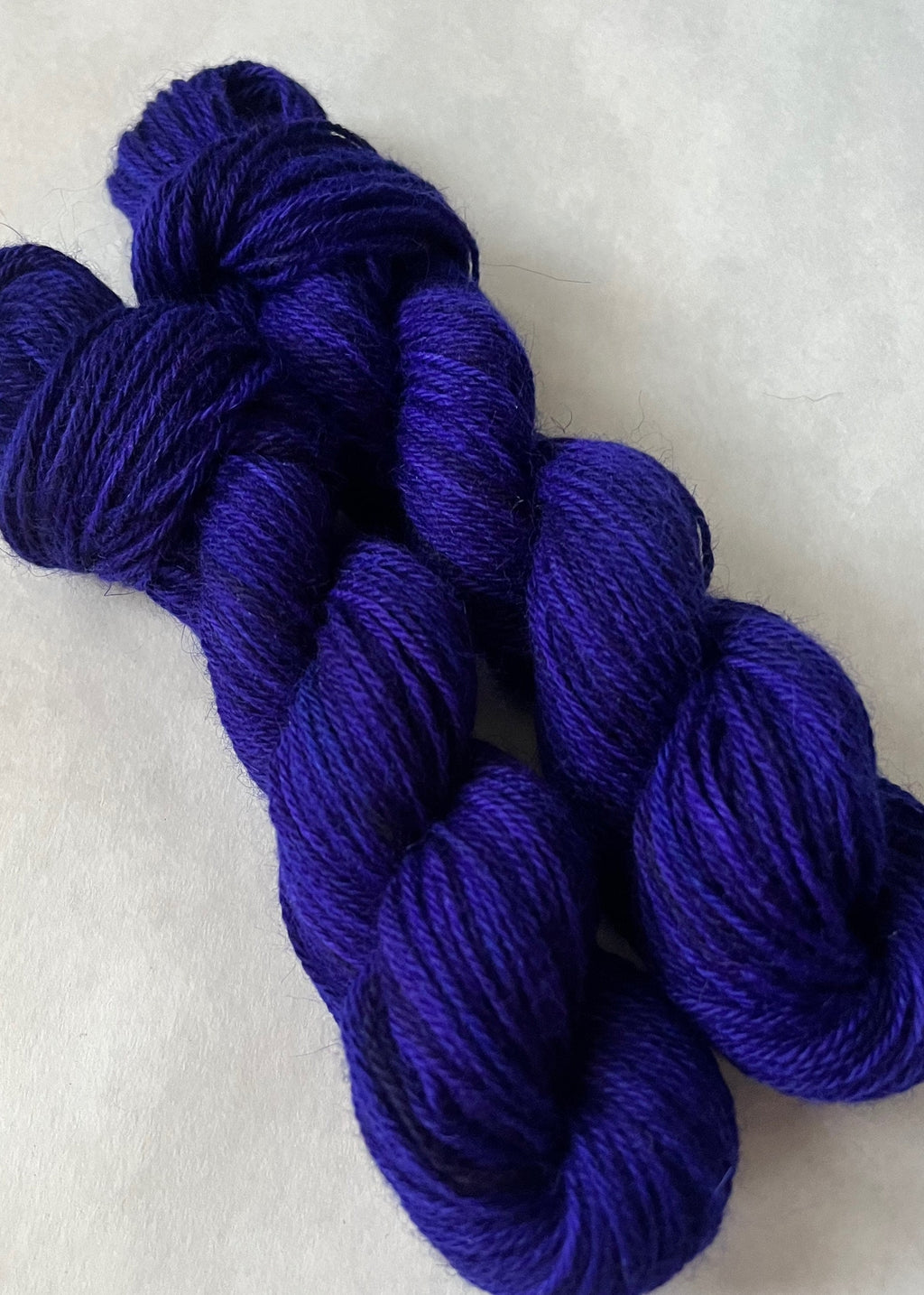 Hand-Dyed Yarn | Violet Hour | Multiple Bases | Deep Violet Tonal | Fingering & Lace Weight
