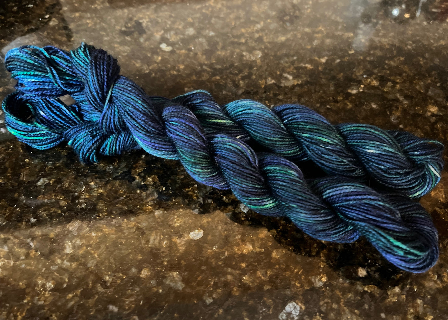 Dyed to order: Peacock