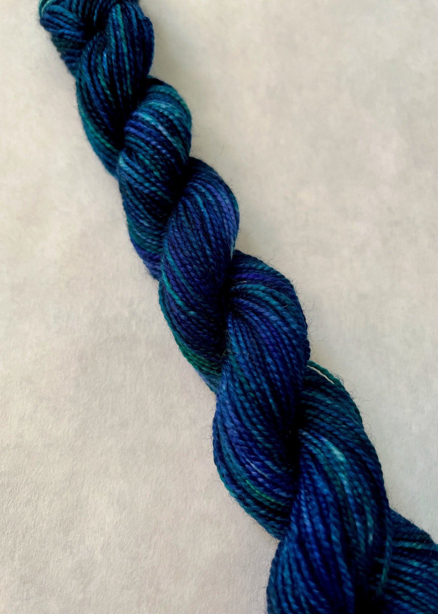 Dyed to order: Peacock