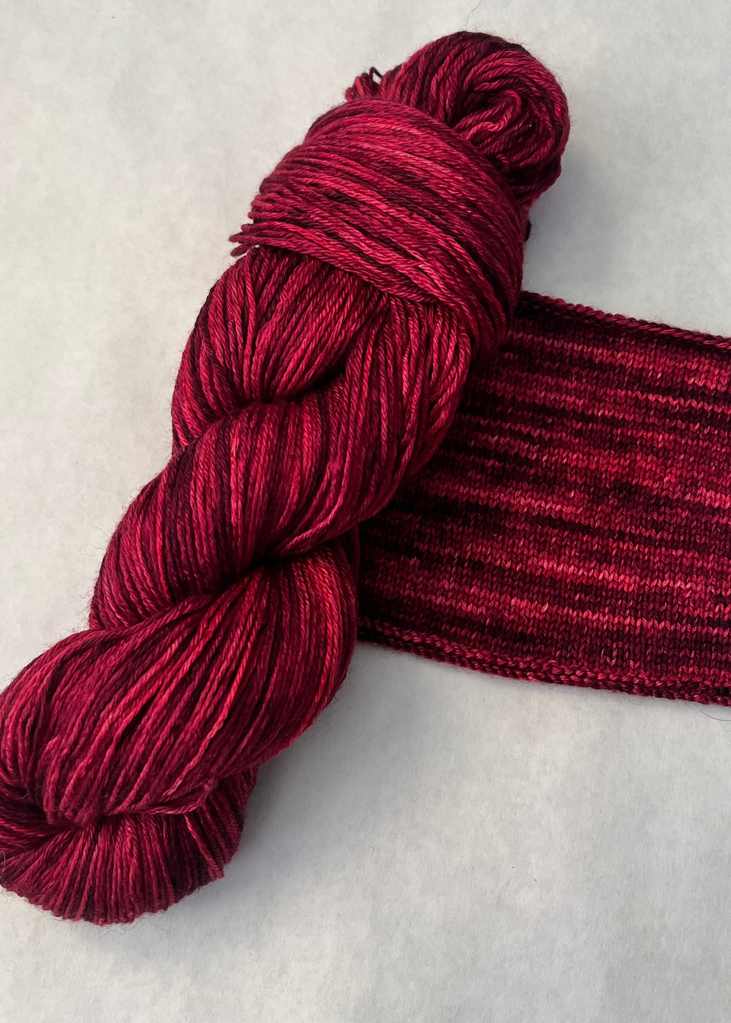 Dyed to order: Mulled Wine