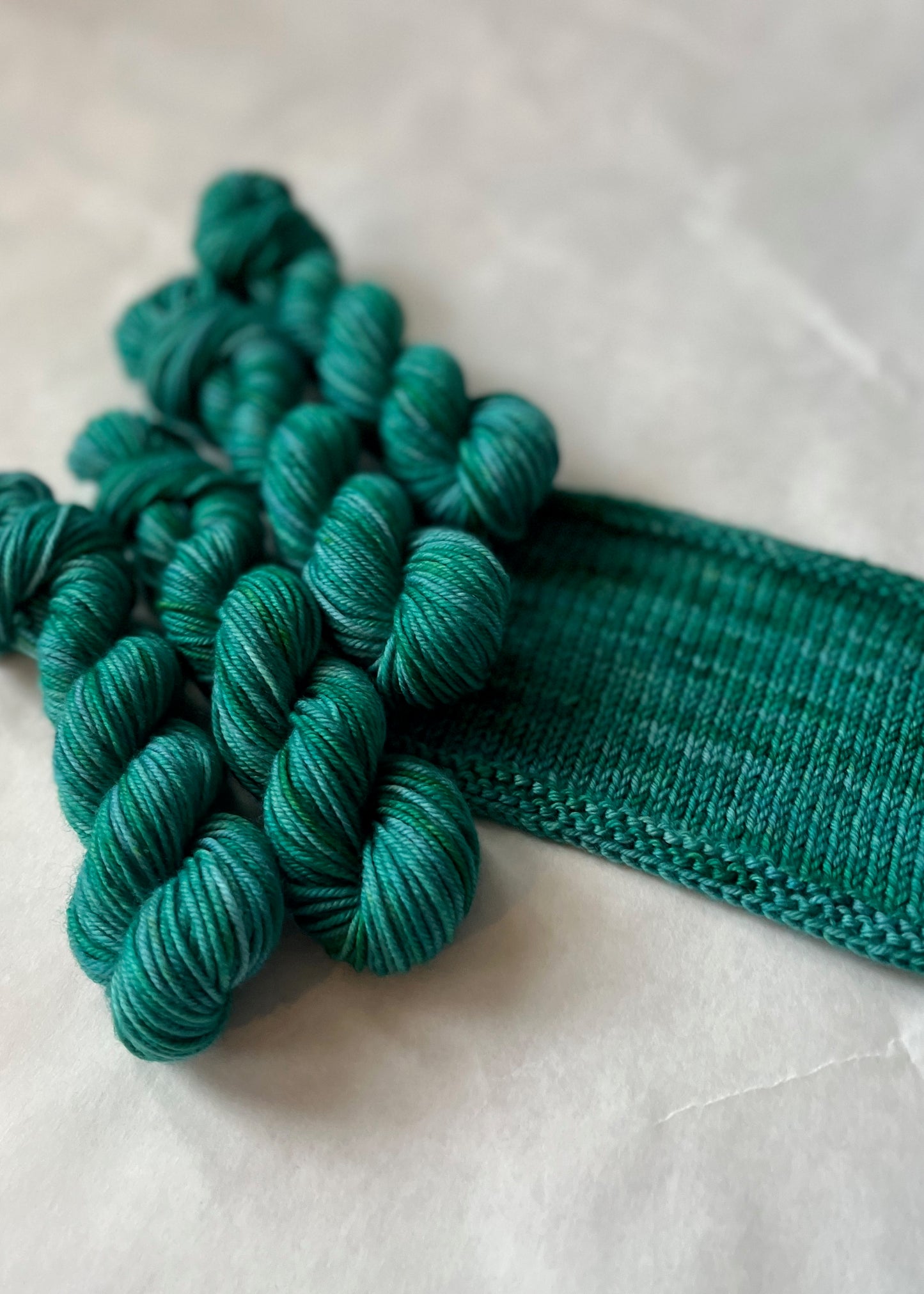 Dyed to order: Emerald Isle