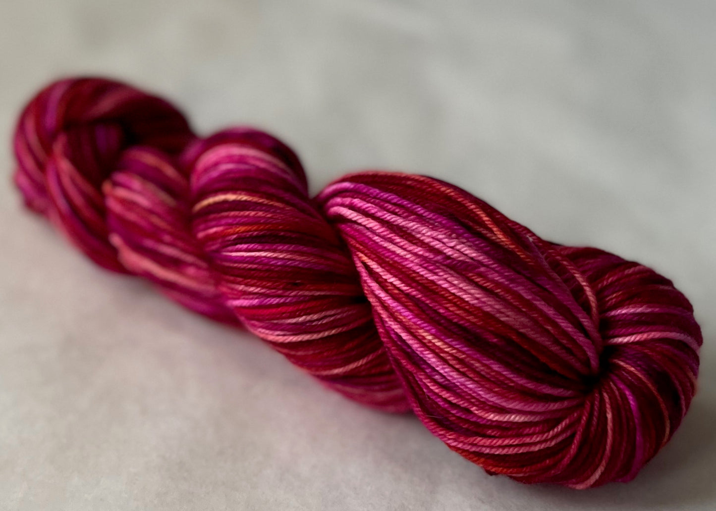 Dyed to order: Rosy Red